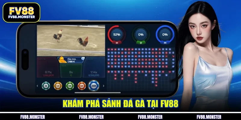 Khám phá sảnh đá gà tại FV88