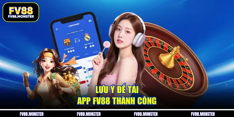Lưu ý để tải app FV88 thành công